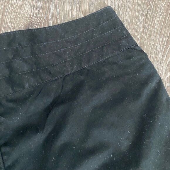 Island Escape Black High Waist Shorts SZ 8 - Picture 3 of 10